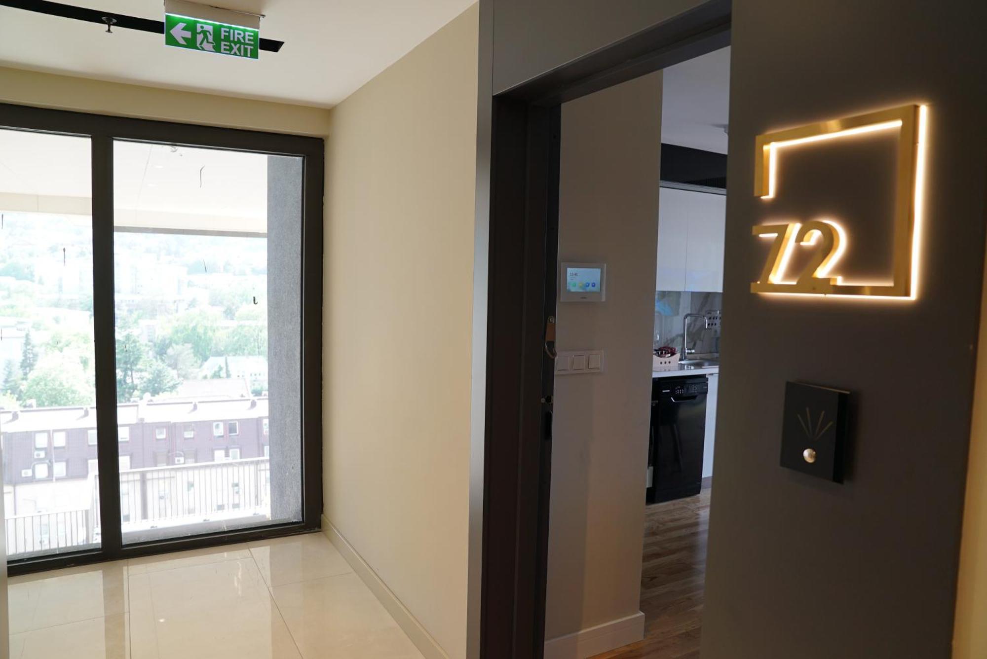 Diamond 72 Apartment , Skopje City - Center, Diamond Residences, Free Parking Buitenkant foto