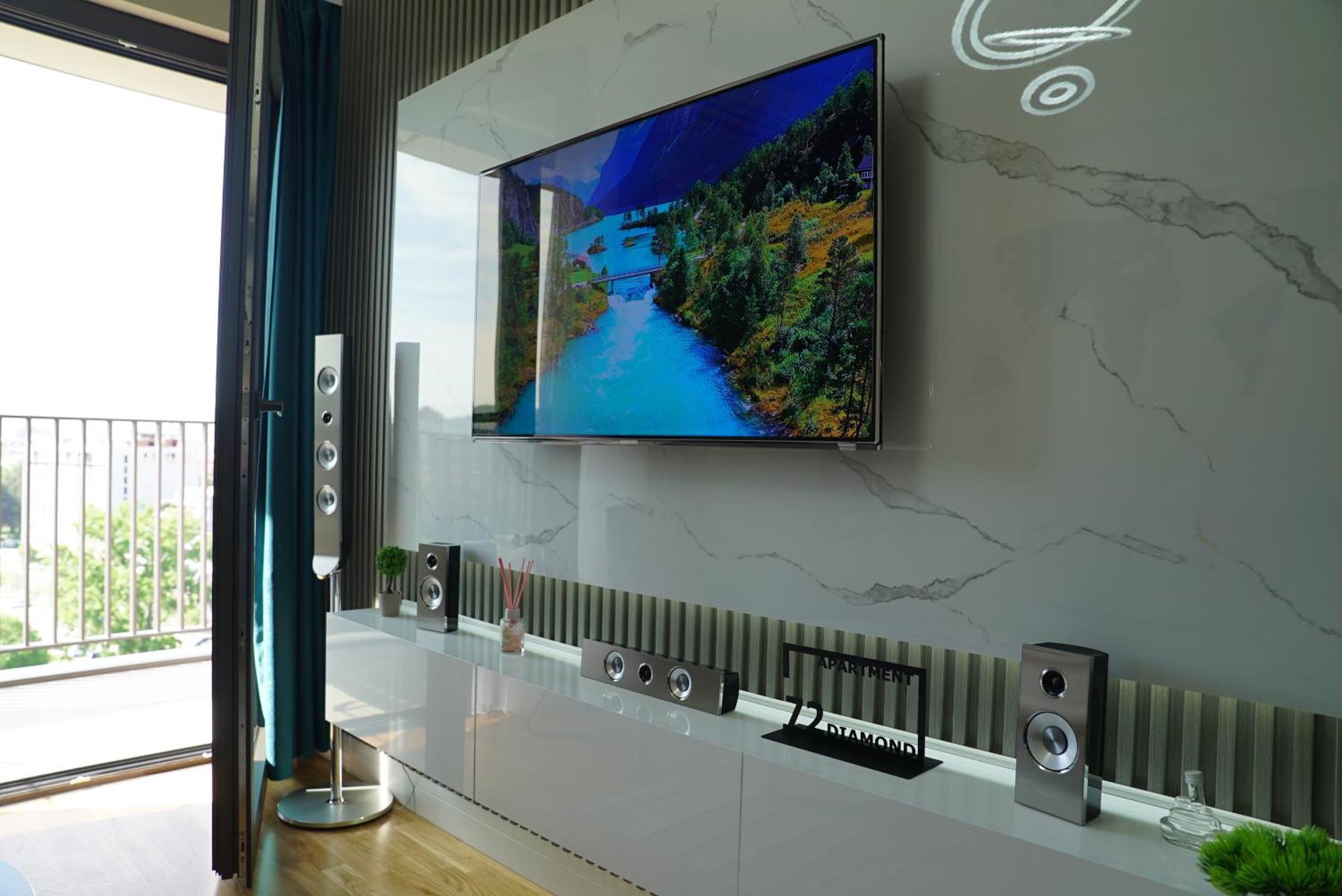 Diamond 72 Apartment , Skopje City - Center, Diamond Residences, Free Parking Buitenkant foto